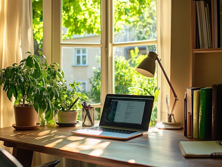 building a study space for maximum focus