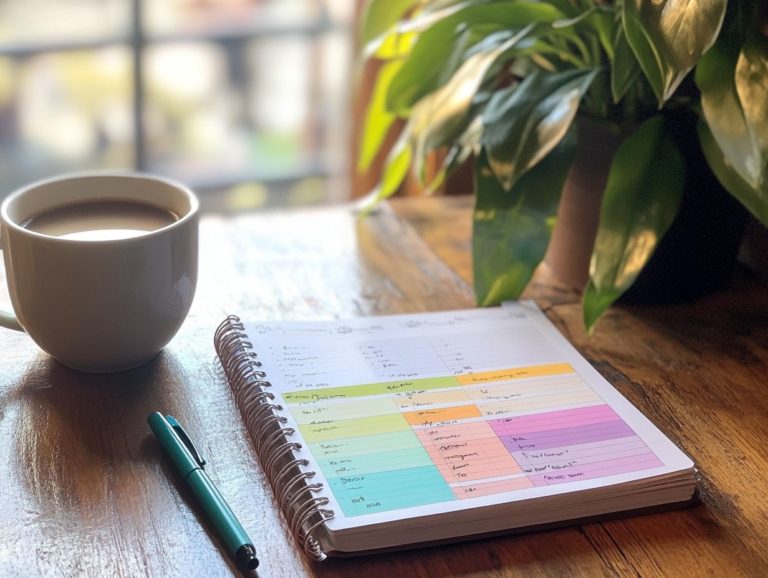 how to create a balanced practice schedule