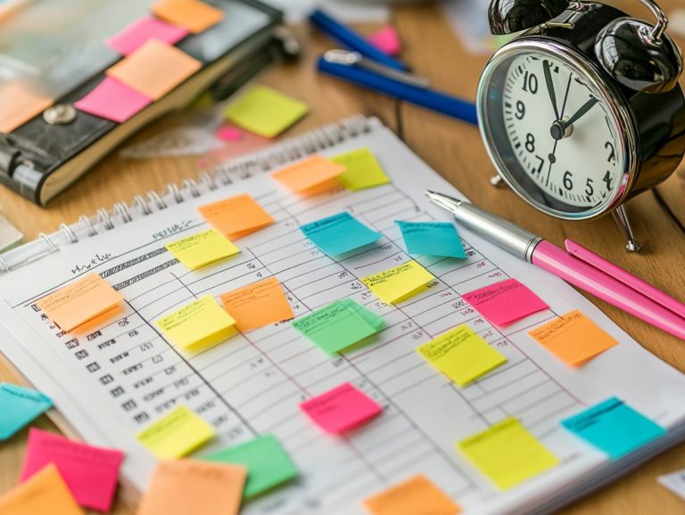 how to keep track of test preparation deadlines?