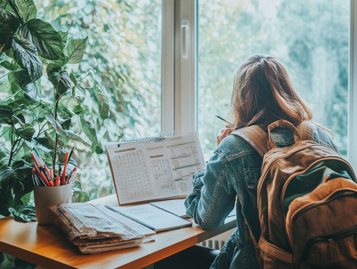 Consejos para llegar a tiempo para el examen