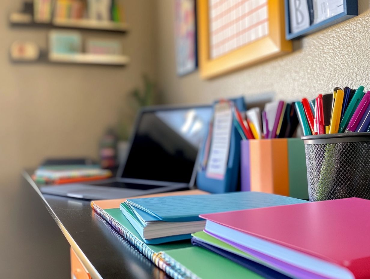 Organizing Physical Study Materials