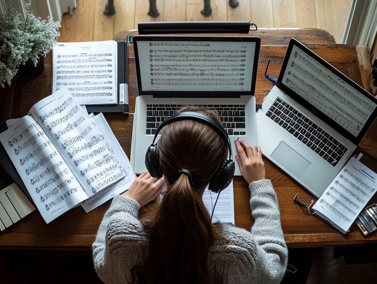 A student creating a study plan for the AP Music Theory Exam