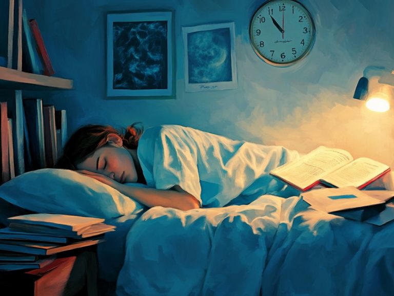 the importance of sleep before a test