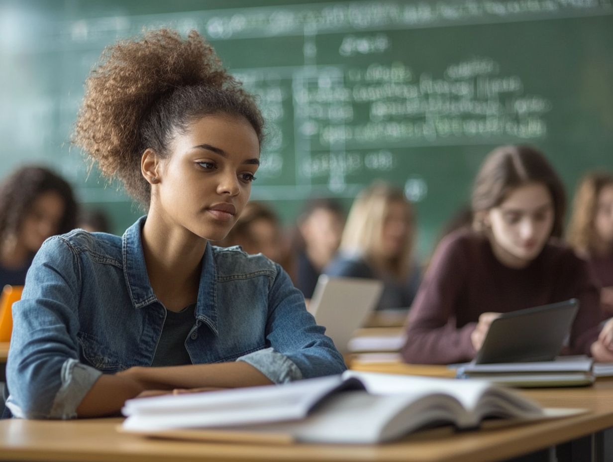 A student studying physics concepts relevant to the SAT Physics Subject Test.