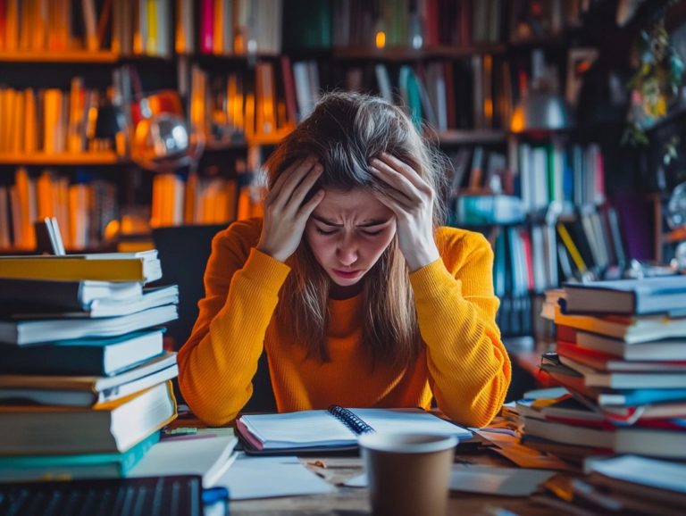 what to do if you feel overwhelmed by study material?